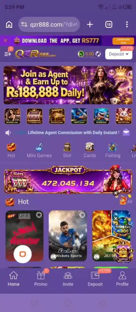 qzr888 game
